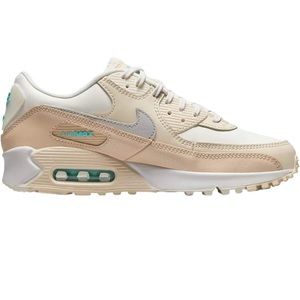 Nike Air Max 90 Women Phantom/Metallic Silver/Shimmer Size 8